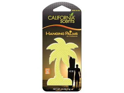CALIFORNIA SCENTS HP-205 Ароматизатор пальма (пластик) Hanging Palm Ice HP-205 фото