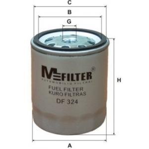 MFILTER DF 324 Топливный фильтр OM615-617 DF 324 фото
