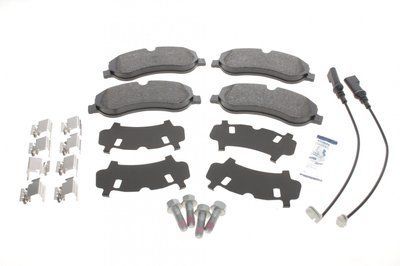 Колодки тормозные (передние) Ford Transit Custom/Tourneo Custom V362 12-/Transit V363 13- (+датчики) 142119 фото