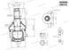 Шаровая опора VW T2-T3 79-92 верхняя SM0162 фото 2