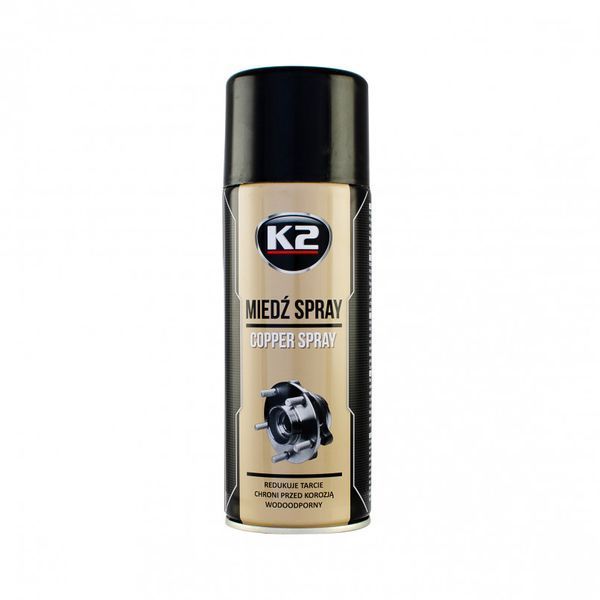 K2 COPPER SPRAY 400ML Мастило мідне (аерозоль) W122 фото