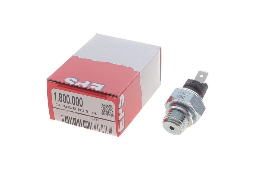 Датчик тиску масла (0,35Бар, 1 pin, чорний) IVECO DAILY I, DAILY II; VOLVO 340-360; ALFA ROMEO 155, 164; CITROEN CX I; FIAT 125, 126, CROMA, DUCATO, DUNA, FIORINO/MINIVAN 0.65-3.0 10.62-07.06 1 800 000 фото