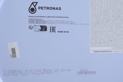 Олива 5W30 SYNTIUM PRIME CP (200L) (MB229.51/MB229.52/MB226.52/Renault RN17/PSA B71 2290) заміна для 70830251EU 71233251EU фото