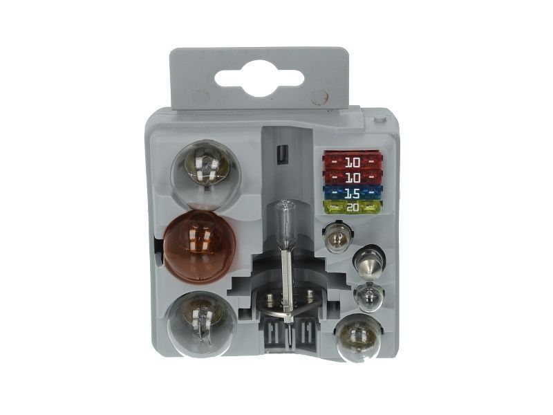 Комплект лампочек H1 12V (H1, C5W, P21W, PY21W, R5W, T4W, W5W, P21/5W, предохранитель 10A/15A/20A) 1 987 301 112 фото