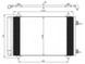 Радиатор кондиционера Fiat Scudo 1.6D/2.0D 07- 35844 фото 1
