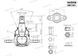 Шаровая опора нижняя VW T5/T6, 04-, D=41 мм SM7597 фото 2