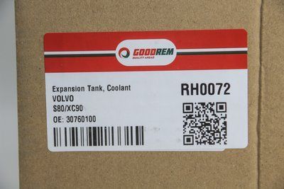 Бачок расширительный Volvo S80 98-08/XC90 2.5-3.0 02-14 RH0072 фото