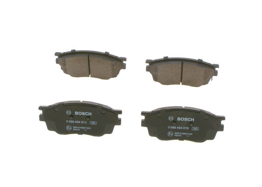 Колодки тормозные (передние) Mazda 6 02-07 0 986 494 078 фото