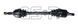 Піввісь Renault Megane/Scenic 1.5 dCi 02- (L) (25x26x660) 250402 фото 2