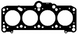 Прокладка головки блоку AUDI/VW 1.6D/TD 85-92 2! (вир-во Elring) 891.356 фото 1