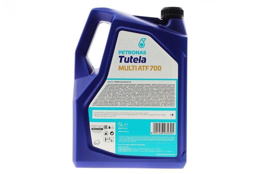 Олива TUTELA MULTI ATF 700 (5L) (DEXRON VI/ Ford MERCON LV/PSA B71 2340) 76151M12EU фото